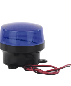 Mini estrobo color azul con montaje de pestaña. 9 Globaltecnoly SFSTRB AD 4 l