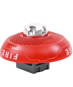 Alternative view of Bocina con Lámpara Estroboscópica, Montaje en Techo, Color Rojo, Nuevo Diseño Moderno y Elegante y Menor Consumo de Corriente