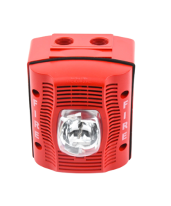 Bocina con Lámpara Estroboscópica para Exterior, con Configuración Estroboscópica Seleccionable, Color Rojo 8 Globaltecnoly SPSRK AD 3 l