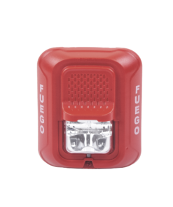 Alternative view of Lámpara Estroboscópica para Montaje en Pared, Color Rojo, Nivel de Candelas Seleccionable, Nuevo Diseño Moderno y Elegante y Menor Consumo de Corriente