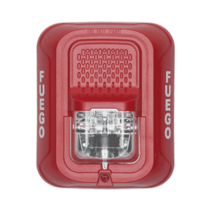 Lámpara Estroboscópica para Montaje en Pared, Color Rojo, Nivel de Candelas Seleccionable, Nuevo Diseño Moderno y Elegante y Menor Consumo de Corriente