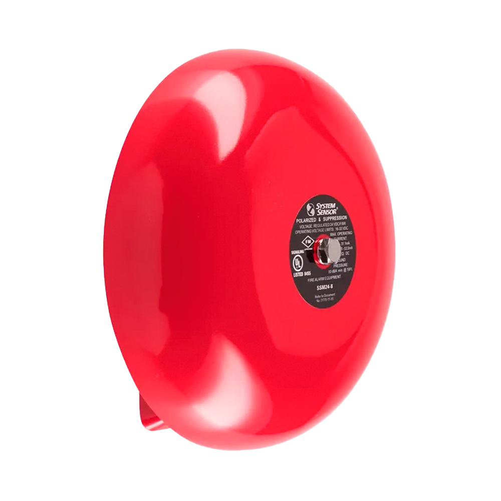 Campana de Alarma de Incendio / 6 Pulgadas / 24 VCD / 82 dB / Compatible con Paneles Direccionables Silent Knight y Fire Lite 3 Campana de Alarma de Incendio / 6 Pulgadas / 24 VCD / 82 dB / Compatible con Paneles Direccionables Silent Knight y Fire Lite - Imagen 3
