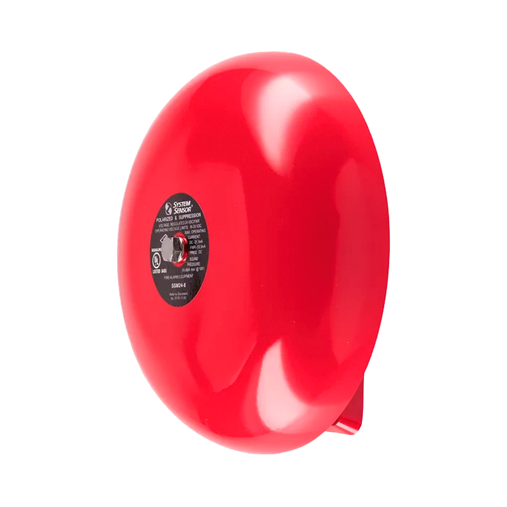 Campana de Alarma de Incendio / 6 Pulgadas / 24 VCD / 82 dB / Compatible con Paneles Direccionables Silent Knight y Fire Lite 1 Campana de Alarma de Incendio / 6 Pulgadas / 24 VCD / 82 dB / Compatible con Paneles Direccionables Silent Knight y Fire Lite
