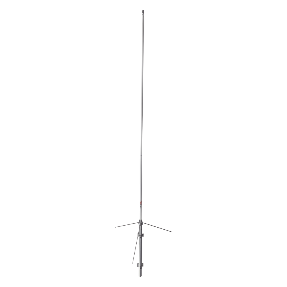 Antena para base/repetidor de fibra de vidrio para VHF de 1 sección a 5/8 de onda 1 Antena para base/repetidor de fibra de vidrio para VHF de 1 sección a 5/8 de onda