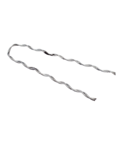 Alternative view of Remate Preformado para Fibra Óptica Mini Figura 8, Span 80 m, para mensajero de acero con diámetro Φ 1.6 mm - 1/16"