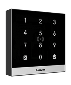 Alternative view of Terminal de Control de Acceso Inteligente, Compacto y Elegante para 1 Puerta / Lector Prox 125 kHz / MIFARE 13.56MHz / Teclado / 20,000 Usuarios / Gestión WEB