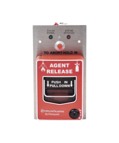 Alternative view of Estación Manual de Doble Acción Para Liberación De Agente / Convencional / Incluye Botón de Aborto / Leds Indicadores Rojo y Verde