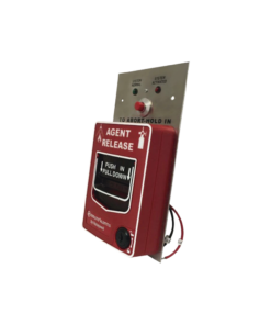 Estación Manual de Doble Acción Para Liberación De Agente / Convencional / Incluye Botón de Aborto / Leds Indicadores Rojo y Verde