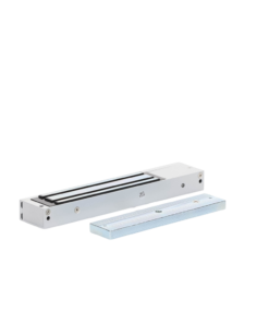 Chapa Magnética de 600 Lbs (272 Kg) / Montaje en Puerta Normal o de Vidrio / Certificado CE / Uso en Interior / Magnetismo Anti-residual 9 Globaltecnoly DSK4H255S AD 4 l