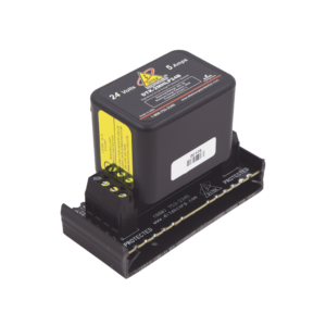 Protector Contra Sobretensiones para Circuitos de Datos y Señalización con Base, Panel de Incendio, Panel de Alarma, Audio, Iluminación de Bajo Voltaje