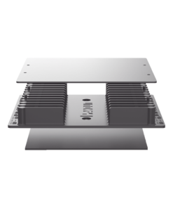 Charola de Empalme para Fibra Óptica, Para Protección de 24 Empalmes de Fusión o Mecánicos, Compatible con los Paneles FRMEU