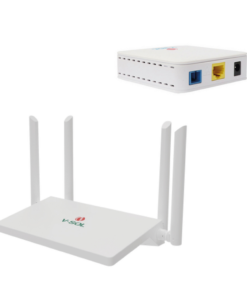 Router Mesh Inalámbrico Wi-Fi 6 hasta 3000 Mbps, 3 Puertos LAN Gigabit + 1 WAN Gigabit + Easy Mesh+ ONU Bridge Dual GPON/EPON