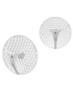 Paquete 3 (LHG 5) Cliente y PtP en 5 GHz 802.11 a/n, Antena Integrada de 24.5dBi, Hasta 316mW de Potencia.