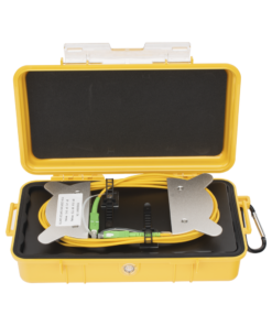 Bobina de Lanzamiento monomodo de 1 km con conectores SC/APC