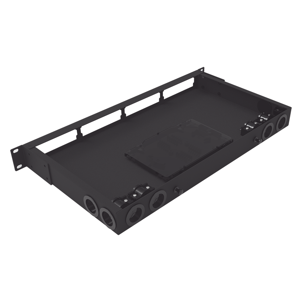 Distribuidor de fibra óptica vacio 19in, Acepta 4 placas Acopladoras de Linkedpro, hasta 48 fibras, 1UR, Incluye charola de empalme 3 Distribuidor de fibra óptica vacio 19in, Acepta 4 placas Acopladoras de Linkedpro, hasta 48 fibras, 1UR, Incluye charola de empalme - Imagen 3