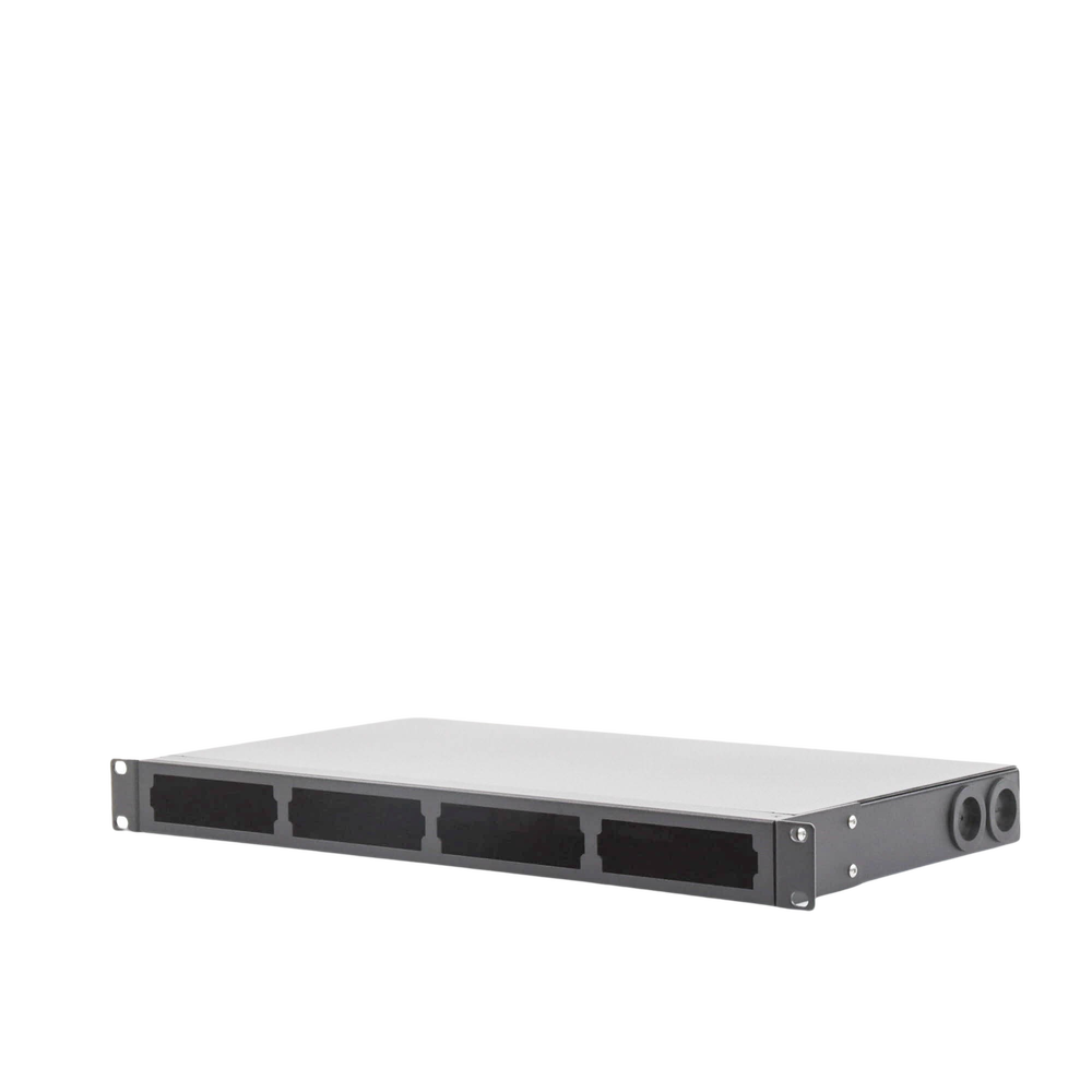 Distribuidor de fibra óptica vacio 19in, Acepta 4 placas Acopladoras de Linkedpro, hasta 48 fibras, 1UR, Incluye charola de empalme 4 Distribuidor de fibra óptica vacio 19in, Acepta 4 placas Acopladoras de Linkedpro, hasta 48 fibras, 1UR, Incluye charola de empalme - Imagen 4