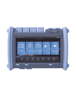 OTDR PRO de Alto Rendimiento para Enlaces de Fibra Óptica Monomodo y Multimodo / Longitudes de onda: 850nm, 1300nm, 1310nm y 1550nm / Zona Muerta por Evento de 0.8 Metros / Soporta Función VFL / Soporta Función VFL