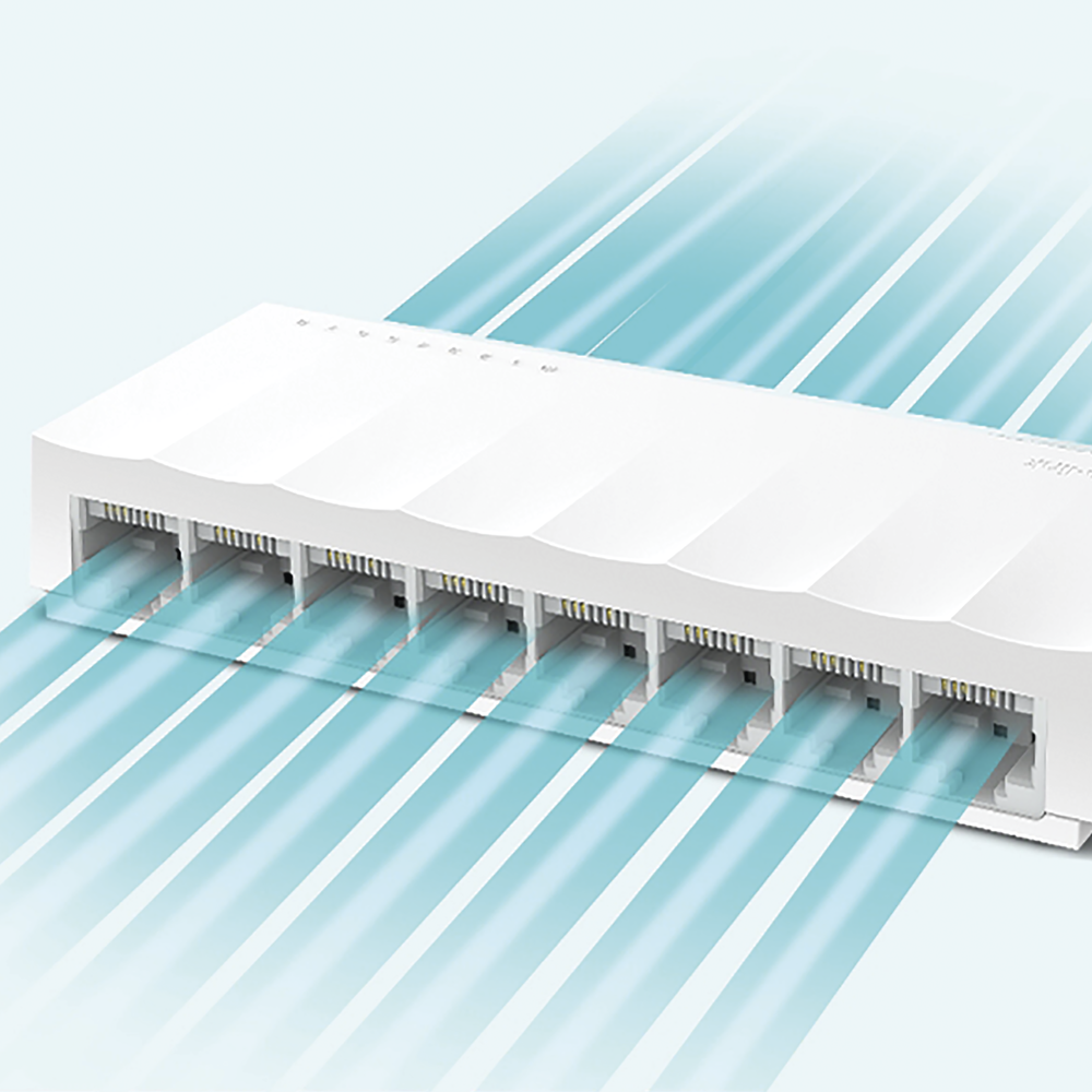 Switch para escritorio 8 puertos 10/100Mbps 4 Switch para escritorio 8 puertos 10/100Mbps - Imagen 4