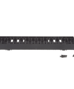 Organizador de Cables Horizontal NetManager, Sencillo (Solo Frontal), Para Rack de 19in, 1UR 7 Globaltecnoly NCMHF1 AD 1 l