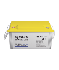 Alternative view of Batería de GEL PURO / 12 V @ 100Ah / Ciclo profundo / Para Uso en Sistemas de Energía Ininterrumpida / Sistemas Solares
