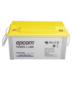 Batería de GEL PURO / 12 V @ 100Ah / Ciclo profundo / Para Uso en Sistemas de Energía Ininterrumpida / Sistemas Solares