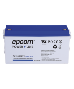 Batería 12 Vcc / 150 Ah / UL / Tecnología AGM-VRLA / CICLO PROFUNDO / Uso en aplicación fotovoltaica / terminales T5
