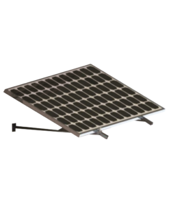 Montaje Para Módulos Solares En Muro Con Espesor De 30-35 mm, Riel 1300mm