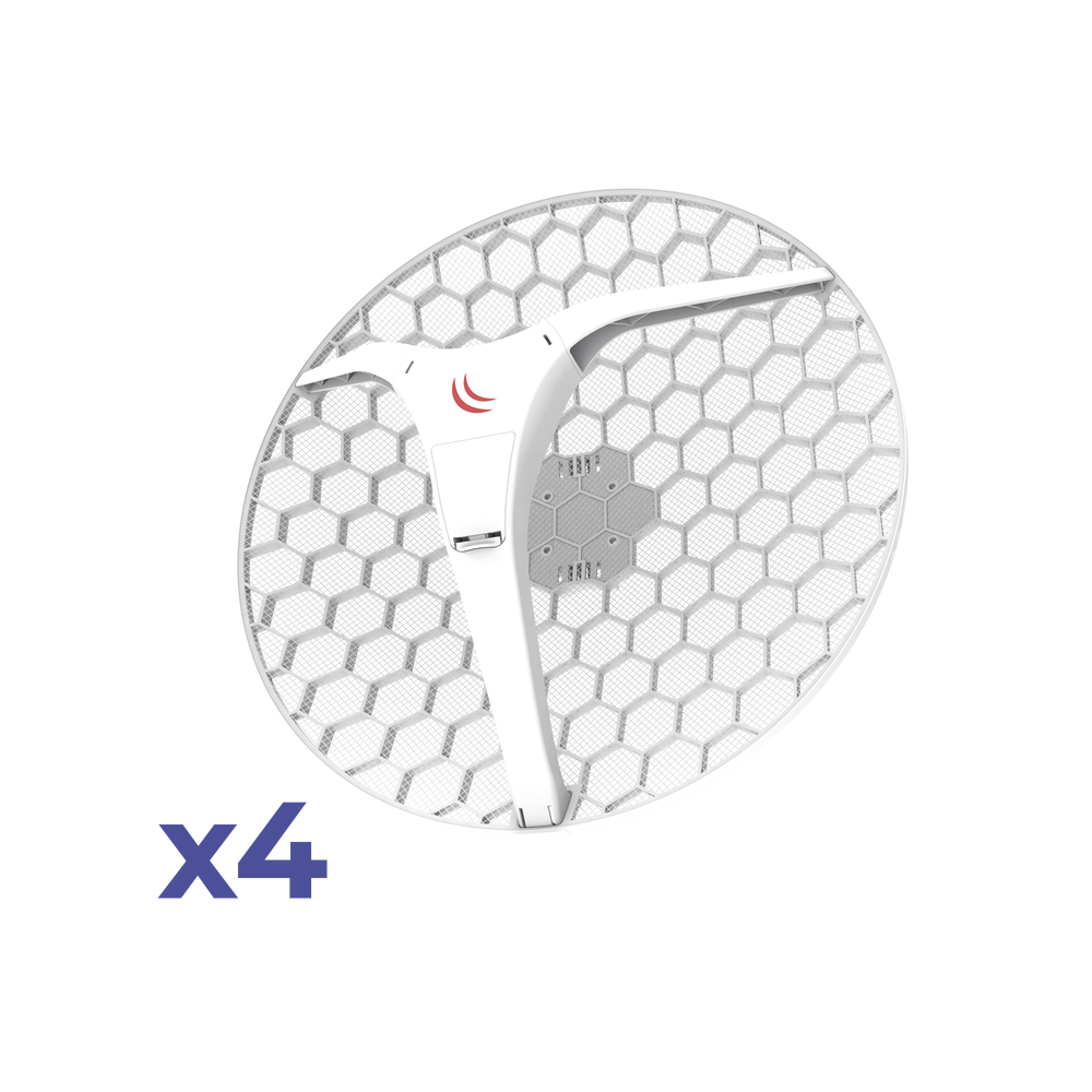 (LHG XL 5 ac 4 Pack) CPE y PtP en 5GHz 802.11 a/n/ac con Antena de Rejilla de 27dBi. "Ahora con Más Velocidad y Mayor Distancia" 1 (LHG XL 5 ac 4 Pack) CPE y PtP en 5GHz 802.11 a/n/ac con Antena de Rejilla de 27dBi. "Ahora con Más Velocidad y Mayor Distancia"