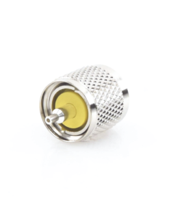 Alternative view of Conector UHF Macho (PL-259) de Anillo Plegable para Ensamblar en Cables RG-58/U, RG-142/U.