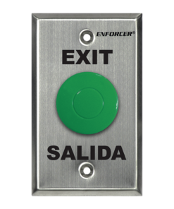 Botón de Salida Tipo Hongo / Resistente al Clima / Salida COM/NC/NO / Uso en Exterior