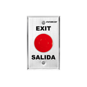 BOTON DE SALIDA TIPO HONGO / RESISTENTE AL CLIME / SALIDA COM/NC/NO / USO EN EXTERIOR