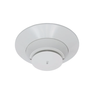 Detector Térmico de Temperatura Fija 57°C Direccionable / Compatible con Paneles Direccionables Silent Knight y Fire Lite / Incluye Base / Color Blanco / UL