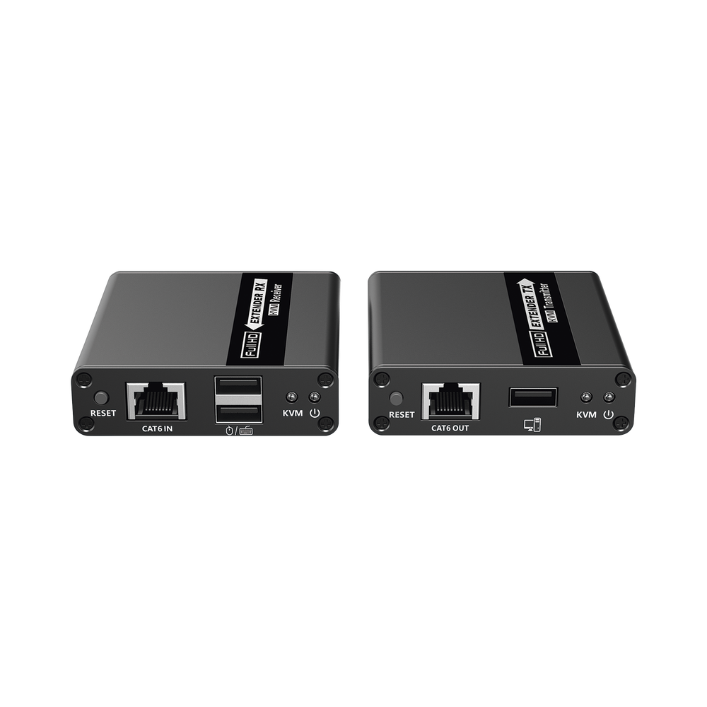 Kit extensor KVM (HDMI y USB) hasta 70 metros / Resolución 1080P @ 60 Hz/ Cat 6, 6a y 7 / CERO LATENCIA / HDR / Salida Loop / Uso 24/7 / Salida de audio de 3.5mm / Transmite el Video y Controla tu DVR vía USB a distancia. 5 Kit extensor KVM (HDMI y USB) hasta 70 metros / Resolución 1080P @ 60 Hz/ Cat 6, 6a y 7 / CERO LATENCIA / HDR / Salida Loop / Uso 24/7 / Salida de audio de 3.5mm / Transmite el Video y Controla tu DVR vía USB a distancia. - Imagen 5
