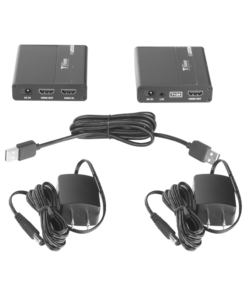 Kit extensor KVM (HDMI y USB) hasta 70 metros / Resolución 1080P @ 60 Hz/ Cat 6, 6a y 7 / CERO LATENCIA / HDR / Salida Loop / Uso 24/7 / Salida de audio de 3.5mm / Transmite el Video y Controla tu DVR vía USB a distancia. 14 Globaltecnoly TT223KVM AD 2 l