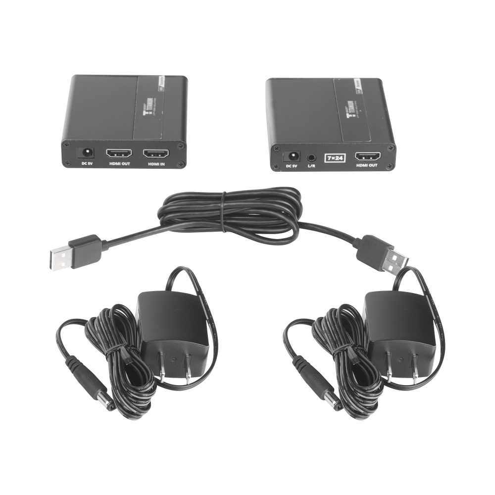 Kit extensor KVM (HDMI y USB) hasta 70 metros / Resolución 1080P @ 60 Hz/ Cat 6, 6a y 7 / CERO LATENCIA / HDR / Salida Loop / Uso 24/7 / Salida de audio de 3.5mm / Transmite el Video y Controla tu DVR vía USB a distancia. 6 Kit extensor KVM (HDMI y USB) hasta 70 metros / Resolución 1080P @ 60 Hz/ Cat 6, 6a y 7 / CERO LATENCIA / HDR / Salida Loop / Uso 24/7 / Salida de audio de 3.5mm / Transmite el Video y Controla tu DVR vía USB a distancia. - Imagen 6