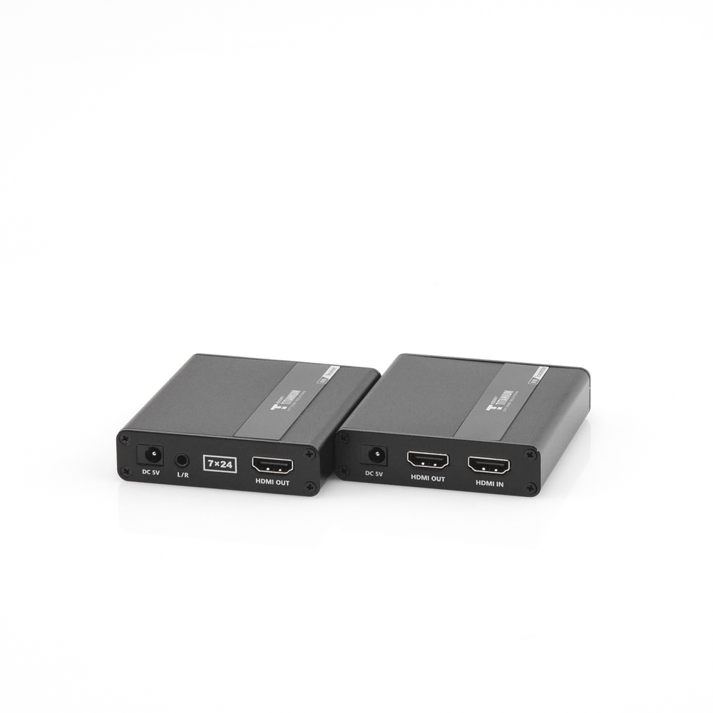 Kit extensor KVM (HDMI y USB) hasta 70 metros / Resolución 1080P @ 60 Hz/ Cat 6, 6a y 7 / CERO LATENCIA / HDR / Salida Loop / Uso 24/7 / Salida de audio de 3.5mm / Transmite el Video y Controla tu DVR vía USB a distancia. 7 Kit extensor KVM (HDMI y USB) hasta 70 metros / Resolución 1080P @ 60 Hz/ Cat 6, 6a y 7 / CERO LATENCIA / HDR / Salida Loop / Uso 24/7 / Salida de audio de 3.5mm / Transmite el Video y Controla tu DVR vía USB a distancia. - Imagen 7