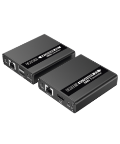 Alternative view of Kit extensor KVM (HDMI y USB) hasta 70 metros / Resolución 1080P @ 60 Hz/ Cat 6, 6a y 7 / CERO LATENCIA / HDR / Salida Loop / Uso 24/7 / Salida de audio de 3.5mm / Transmite el Video y Controla tu DVR vía USB a distancia.