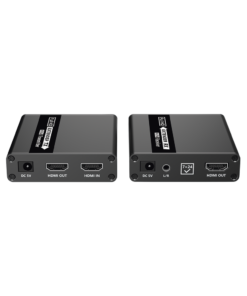 Kit extensor KVM (HDMI y USB) hasta 70 metros / Resolución 1080P @ 60 Hz/ Cat 6, 6a y 7 / CERO LATENCIA / HDR / Salida Loop / Uso 24/7 / Salida de audio de 3.5mm / Transmite el Video y Controla tu DVR vía USB a distancia. 12 Globaltecnoly TT223KVM LAT DER l