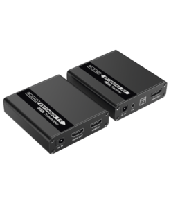 Kit extensor KVM (HDMI y USB) hasta 70 metros / Resolución 1080P @ 60 Hz/ Cat 6, 6a y 7 / CERO LATENCIA / HDR / Salida Loop / Uso 24/7 / Salida de audio de 3.5mm / Transmite el Video y Controla tu DVR vía USB a distancia. 11 Globaltecnoly TT223KVM LAT IZQ l