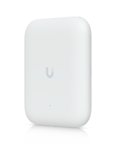 Access Point UniFi WiFi U7 Outdoor WiFi 7 802.11be doble banda, MU-MIMO 2x2 en cada banda, Puerto 2.5G, antena sectorial integrada 90° en 2.4 y 45° en 5 GHz, conectores para antenas omnidireccionales (incluidas), No incluye inyector POE