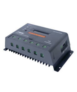 Controlador Solar de Carga y Descarga PWM 12/24V 30A con Display, Parámetros Configurables