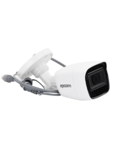 AUDIO POR COAXITRON / Bala TURBOHD 2 Megapixel (1080p) / Gran Angular 106° / Lente 2.8 mm / 25 mts IR EXIR / Exterior IP66 / 4 Tecnologías / dWDR 10 Globaltecnoly B8TURBOG2P A AD 4 l
