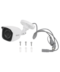 Bala TURBOHD 2 Megapíxeles (1080p) / METALICA / Gran Angular 103° / Lente 2.8 mm / IR EXIR Inteligente 20 mts / Exterior IP66 / TVI-AHD-CVI-CVBS 12 Globaltecnoly B8TURBOG2W FRENTE l