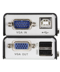 Alternative view of Extensor VGA KVM / Cat 5 / 1280 x 1024 a 60 Hz 100m / 1920 x 1200 a 60 Hz 30 m