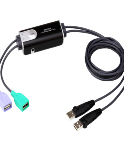 Switch KM formato cable USB de 2 puertos con Boundless Switching