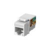 Jack hembra Rj45 / Color blanco / Paquete Por 50 Piezas / Keystone / Ponchado 90° 4 Globaltecnoly DS1CK6U90TWHITE50PCS l