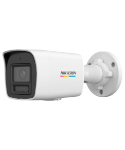 Bala IP 2 Megapixel / ACUSENSE Lite (Detección de Movimiento en Humanos y Vehículos) / Lente 2.8 mm / Luz Blanca 30 mts / Imagen a Color 24/7 / Exterior IP67 / WDR 120 dB / PoE / ONVIF / Micrófono