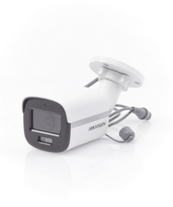 Bala TURBOHD 2 Megapixel (1080p) / Imagen a color 24/7 / Lente 2.8 mm / Luz Blanca 20 mts / IR 20 Metros / Exterior IP67 / dWDR / Micrófono Integrado 6 Globaltecnoly DS2CE10DF0TLFS FRENTE l