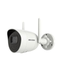 Bala IP 4 Megapixel / Lente 2.8 mm / 30 mts IR / Exterior IP66 / Wi-Fi / WDR 120 dB / Soporta Micro SD / H.265+ / Micrófono y Bocina Interconstruido