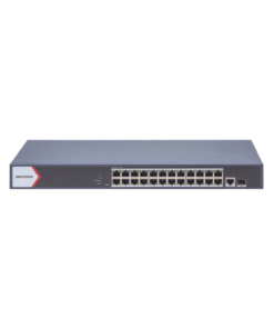 SWITCH POE ADMINISTRABLE / 24 PUERTOS GIGABIT POE+ / 1 PUERTO GIGABIT UPLINK / 1 PUERTO SFP / 230 WATTS TOTAL